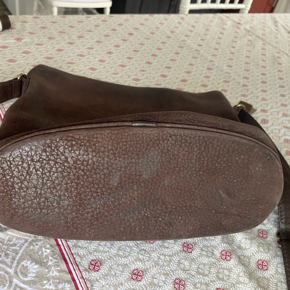 Coach Brown Leather Shoulder Bag - Picture 4 of 5